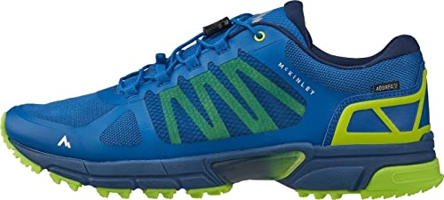 McKINLEY Herren Kansas II AQB Traillaufschuh, Bluepetrol/Greenlime, 42 EU von McKINLEY