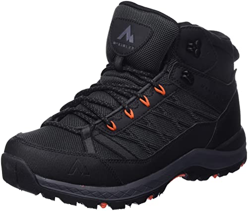 McKinley Herren Kona V Mid AQX Wander-Schuh, Black/Anthracite/Red, 41 EU von McKinley