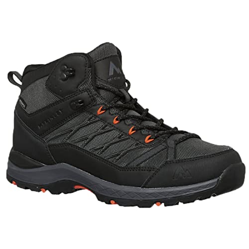 McKinley Herren Kona V Mid AQX Wander-Schuh, Black/Anthracite/Red, 41 EU von McKinley