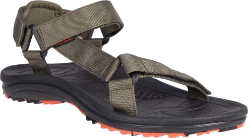 McKinley Herren Maui Ii Trekkingsandale, Olive Dark/Red, 42 EU von McKinley