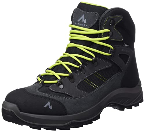 McKINLEY Herren Messina MID III AQX Walking-Schuh, Anthracite/Greenlime, 40 EU von McKINLEY