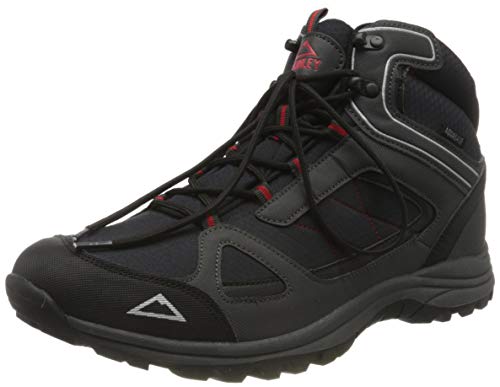 McKINLEY Herren Multifunktionsstiefel Maine MID AQB M Trekking-& Wanderstiefel, Schwarz (Black/Anthracite/R 900) von McKINLEY