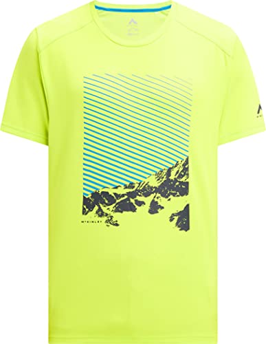 McKINLEY Herren Riggo T-Shirt, Green Lime, 3XL von McKINLEY