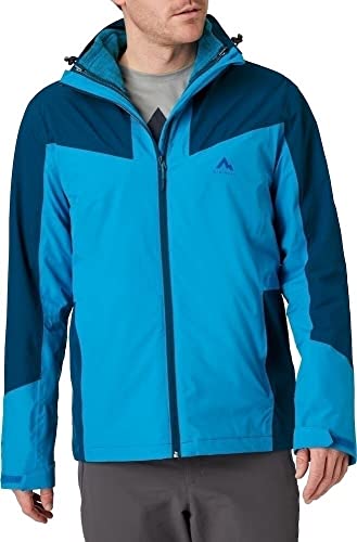 McKinley Herren Tessi Doppel-Jacke, Blue/Blue Petrol, L von McKinley