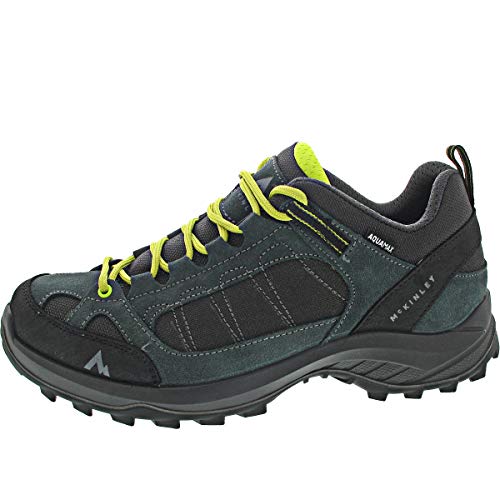 McKINLEY Herren Travel Comfort AQX Leichtathletik-Schuh, Anthracite/Green Fo, 48 EU von McKINLEY