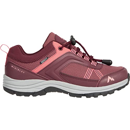 McKinley Jungen Unisex Kinder Maine II Walking-Schuh, Red Wine/Charcoal/Re, 28 EU von McKinley