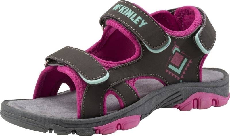 McKINLEY Ki.-Trek-Sandale Tarriko III ANTHRACITE/PINK/MINT Outdoorsandale von McKINLEY