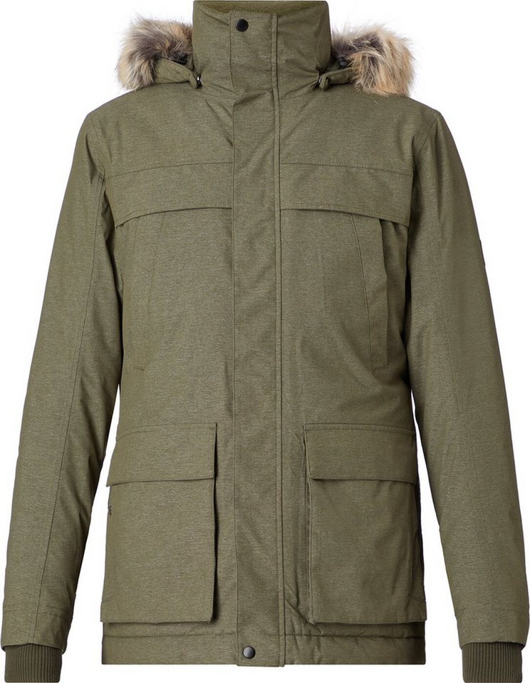 McKINLEY Kurzmantel He.-Funktions-Jacke Hawk III ux MELANGE/OLIVE DARK von McKINLEY