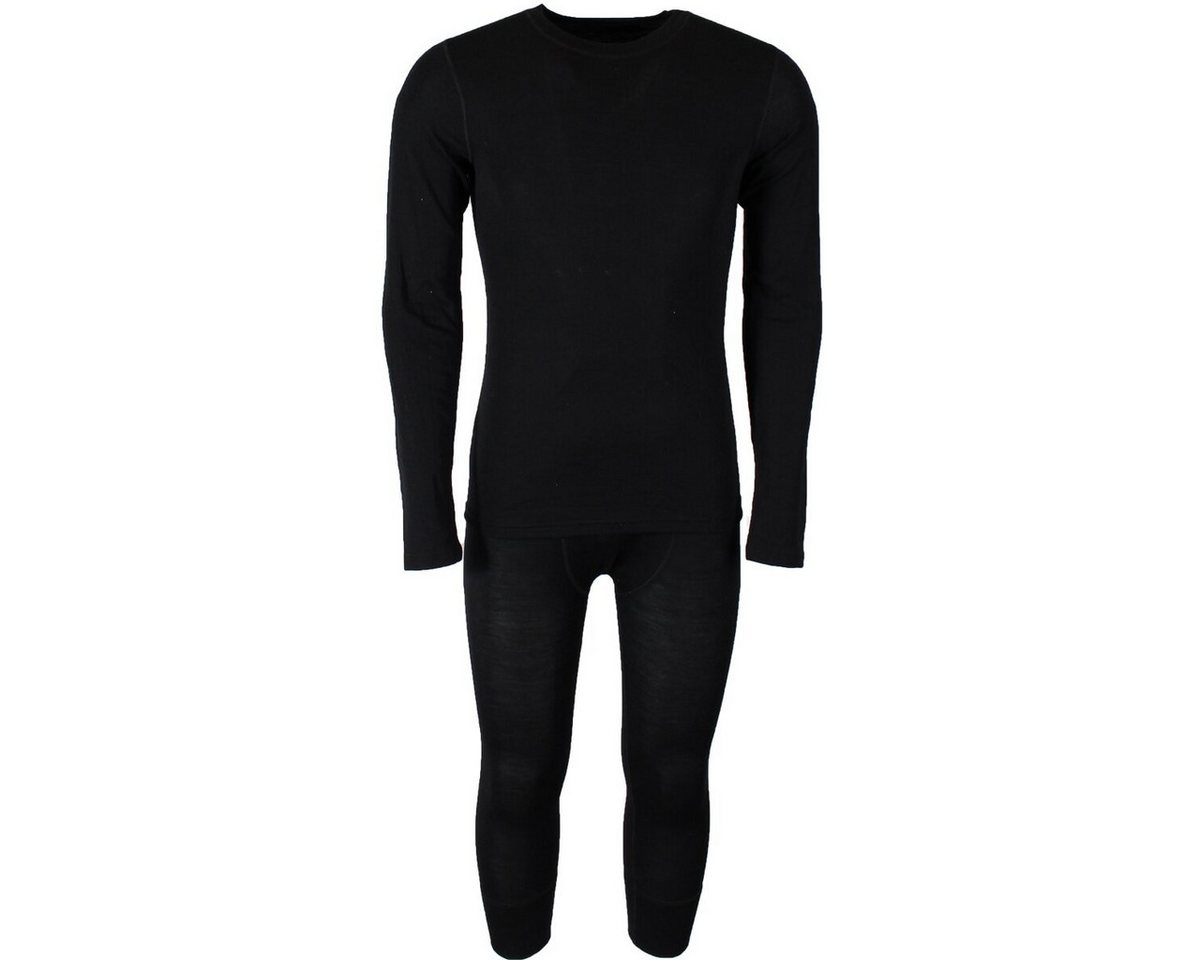 McKINLEY Langarmshirt & Hose He.-Funkt-Wä-Set Hasvik Men WHITE/COOL GREY-BLACK-HYPER PI von McKINLEY