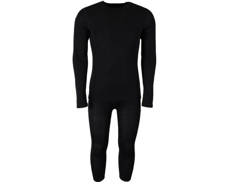 McKINLEY Langarmshirt & Hose He.-Funkt-Wä-Set Hasvik Men WHITE/COOL GREY-BLACK-HYPER PI von McKINLEY