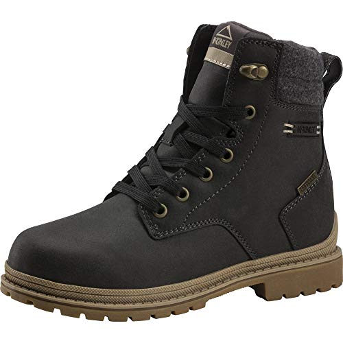 McKINLEY Luca AQX Jr Trekking-& Wanderstiefel, Grau (Grey Dark 031), 39 EU von McKINLEY