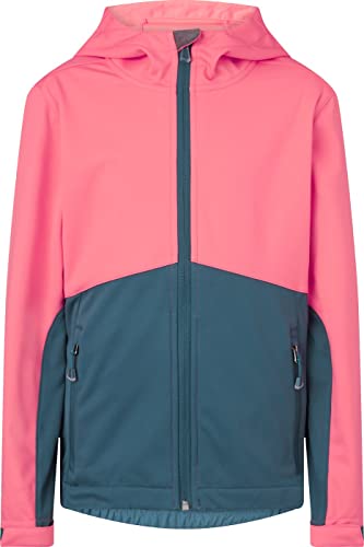 McKinley Mädchen Bennet Jacke, Navy/Pink, 152 von McKinley