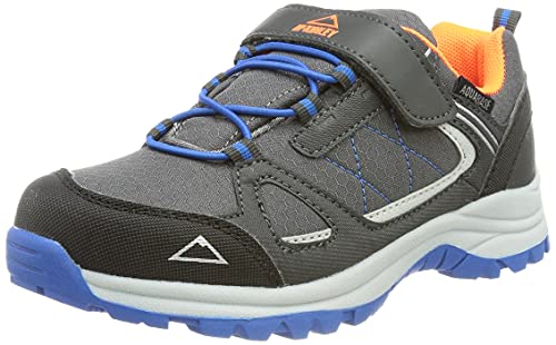 McKINLEY Maine Aquabase Trekking-& Wanderhalbschuhe, Grau (Anthracite/Orange 908), 39 EU von McKINLEY