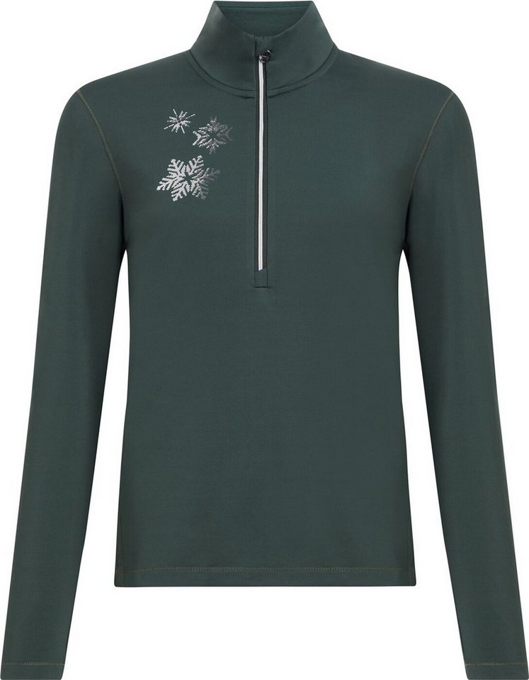 McKINLEY Rollkragenpullover Dariana II Damen Funktions-Shirt - Green Dark von McKINLEY