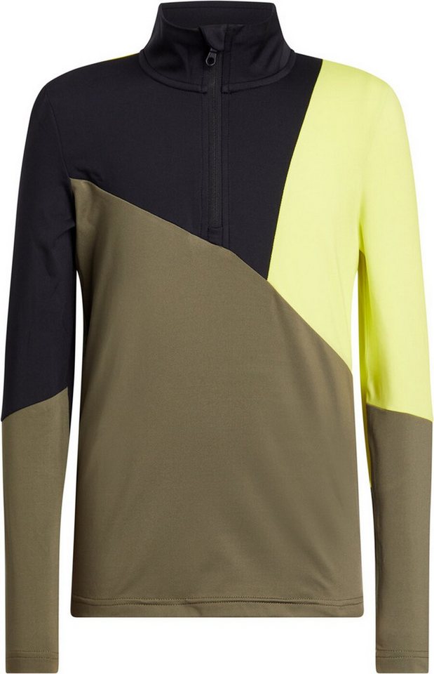 McKINLEY Rollkragenpullover Ikay II J Kinder Funktions- Skirolli grün/schwarz von McKINLEY