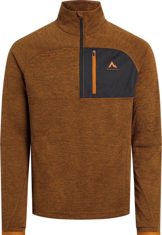 McKINLEY Rollkragenshirt He.-Langarmshirt Tampo II M MELANGE/BROWN von McKINLEY