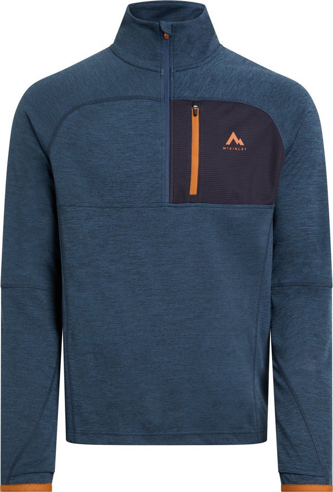 McKINLEY Rollkragenshirt He.-Langarmshirt Tampo II M MELANGE/NAVY von McKINLEY