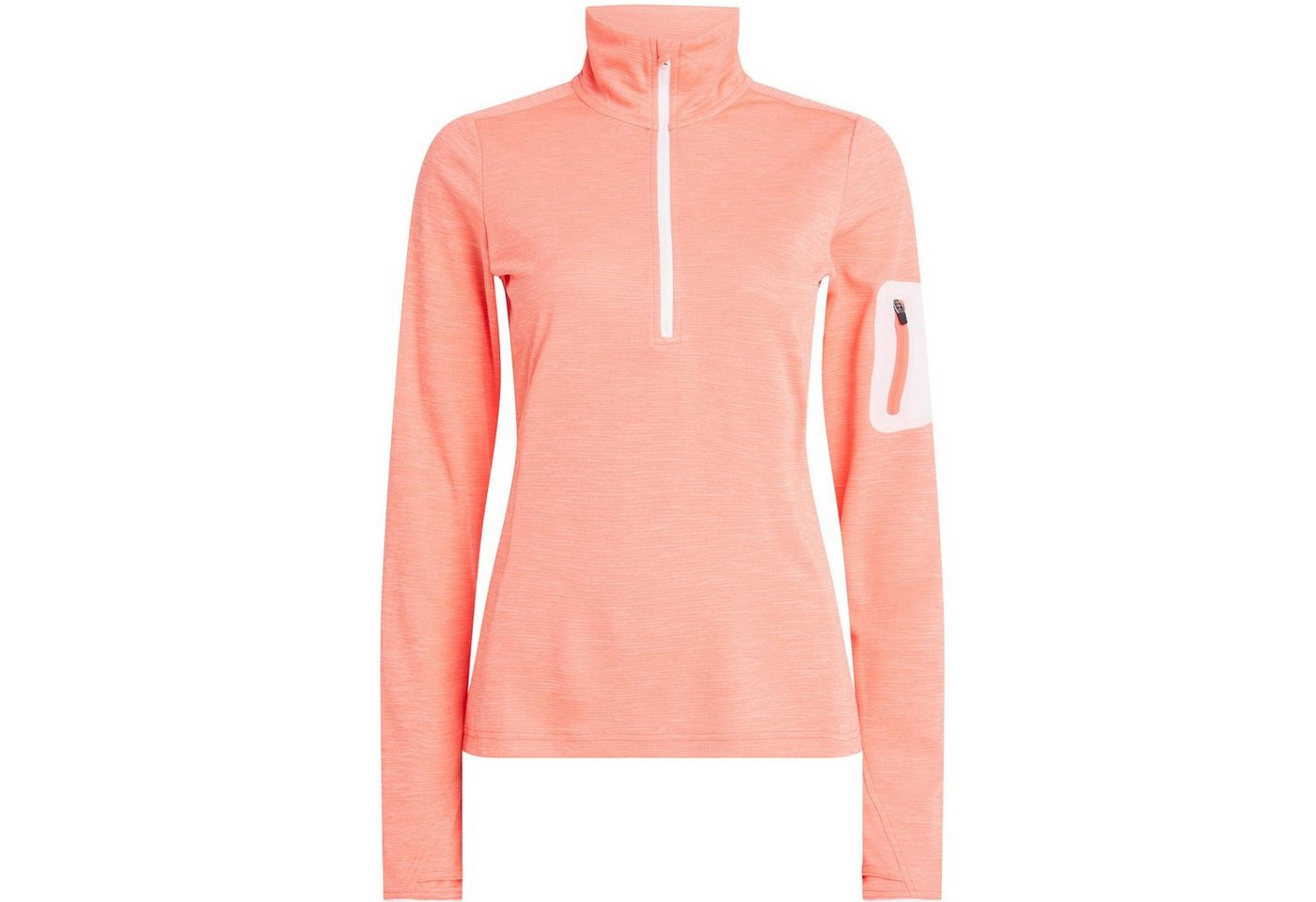 McKINLEY Rollkragenshirt Tampo wms - Damen Langarmshirt - lachs von McKINLEY