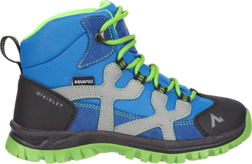 McKINLEY Santiago AQX Trekkingschuhe, Greenlime/Bluedark/B, 36 EU von McKINLEY