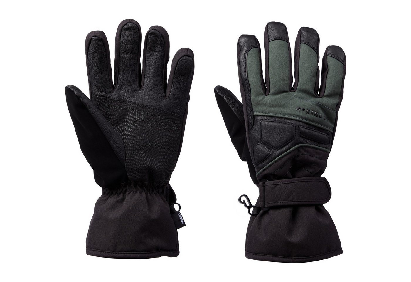 McKINLEY Skihandschuhe He.-Handschuh Morrello ux BLACK NIGHT/GREEN DA von McKINLEY