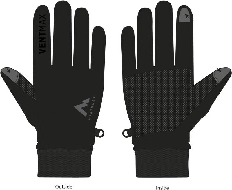 McKINLEY Skihandschuhe Ux.-Handschuh NARVIK ux BRAUN MIT MOTIV von McKINLEY