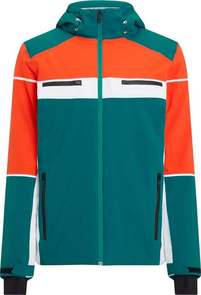 McKINLEY Skijacke Ivan M - Herren Ski-Jacke - Grün/Orange/Weiß von McKINLEY