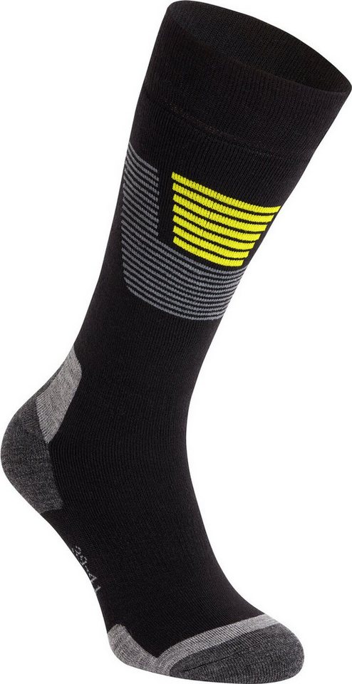 McKINLEY Skisocken Ux.-Strumpf Denny ux 2-pack McK BLACK NIGHT/GREEN LI von McKINLEY