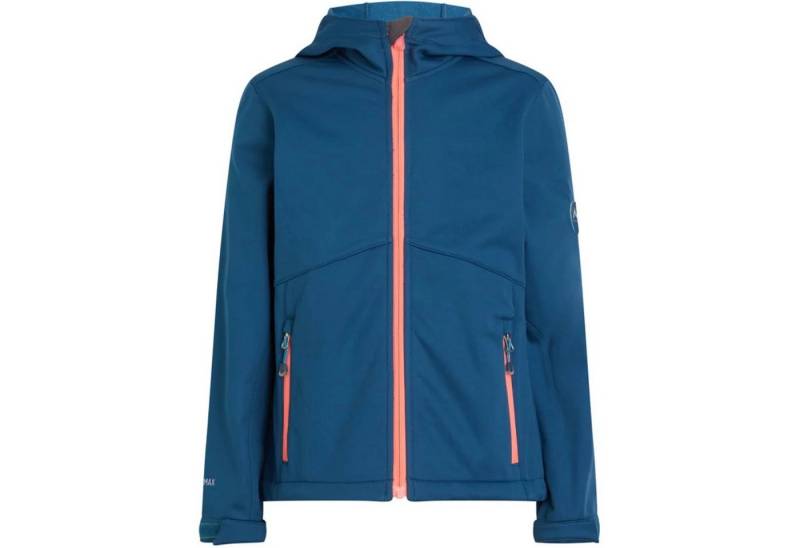 McKINLEY Softshelljacke Bennet III G Mädchen leichte Softshell-Jacke marine blau/orange von McKINLEY