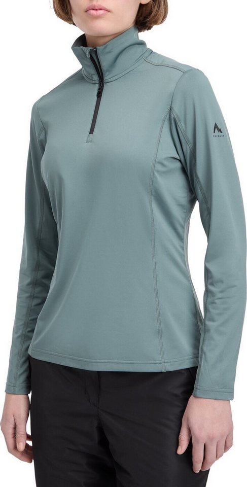 McKINLEY Stehkragenpullover Da.-Funktions-Shirt Hero II W GREEN DARK von McKINLEY