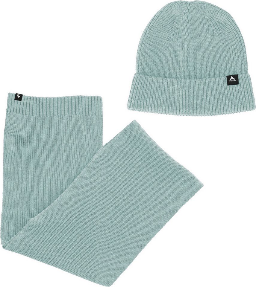 McKINLEY Strickmütze Ux.-Mütze Maic II + Scarf U GREEN SMOKE von McKINLEY