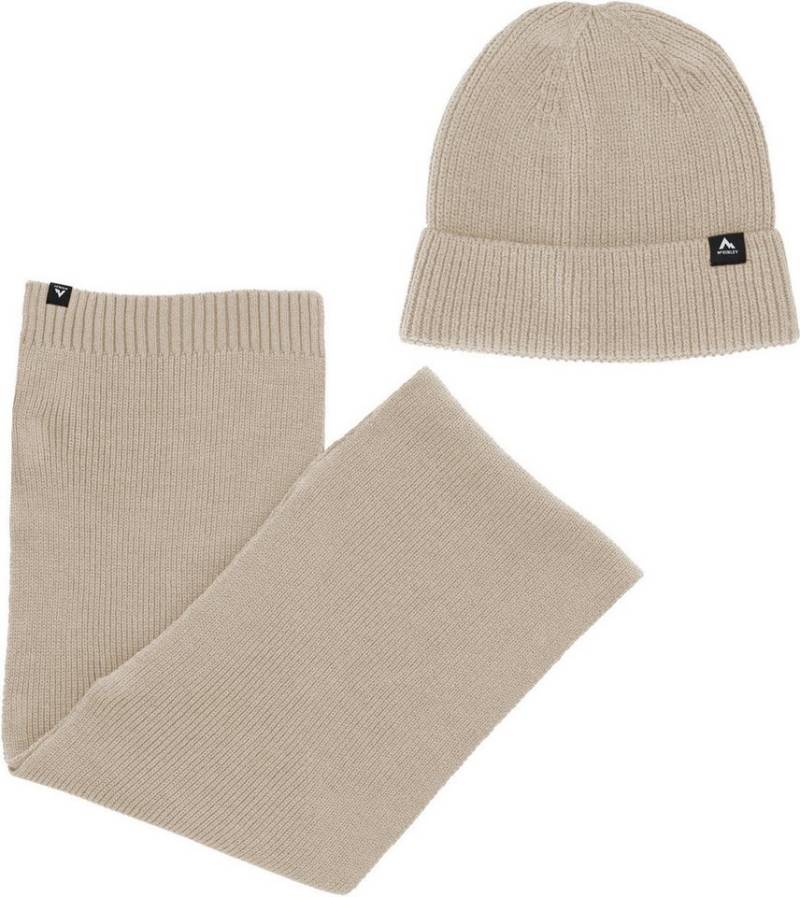 McKINLEY Strickmütze Ux.-Mütze Maic II + Scarf U GREY von McKINLEY