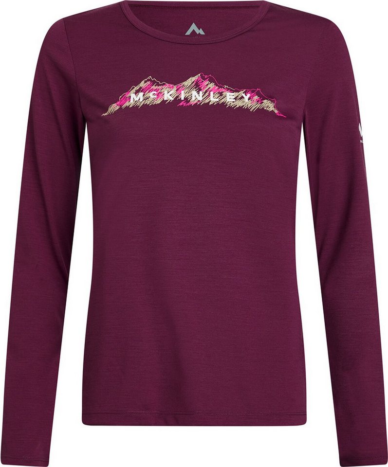 McKINLEY T-Shirt Da.-Langarmshirt Shane LS W VIOLET von McKINLEY