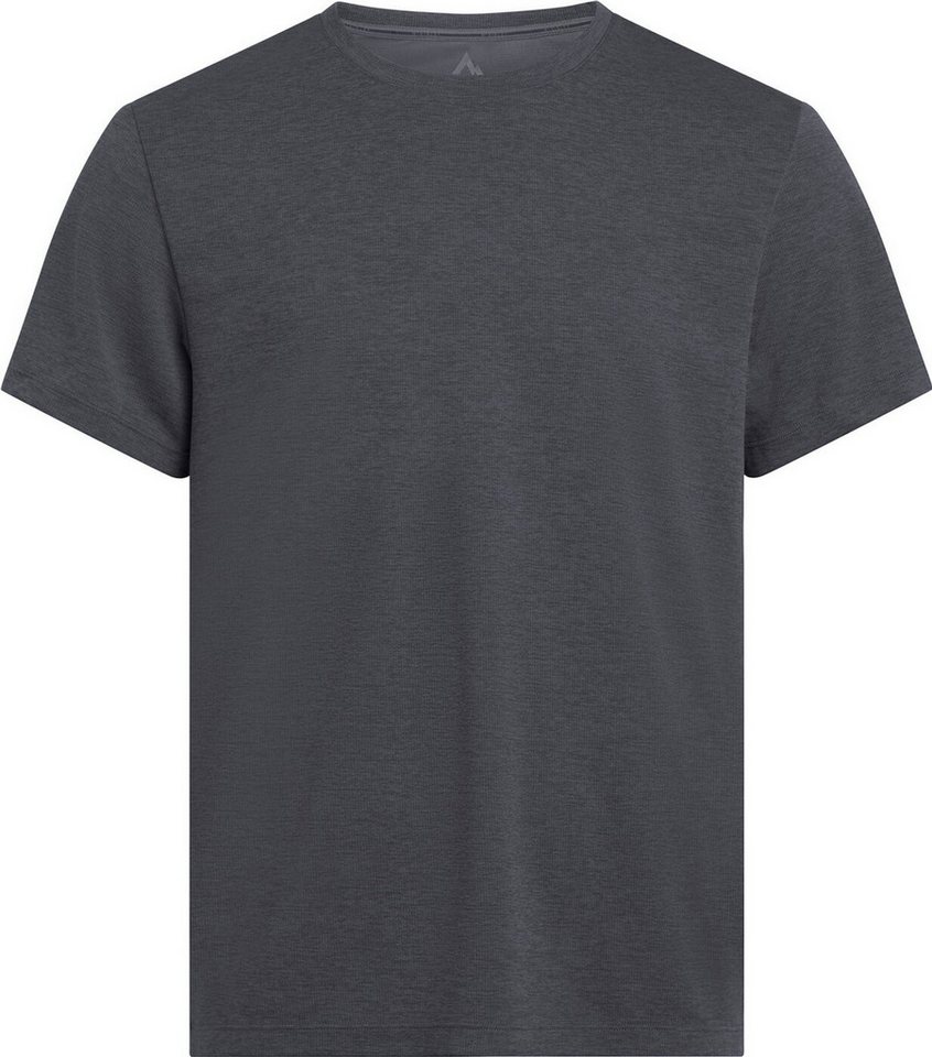 McKINLEY T-Shirt He.-T-Shirt Hunu M MELANGE/WHITE von McKINLEY