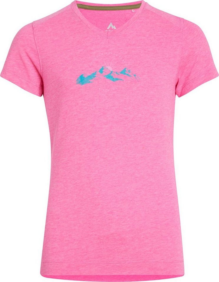 McKINLEY T-Shirt Mä.-T-Shirt Zorma III G 901 MELANGE/PINK DARK von McKINLEY