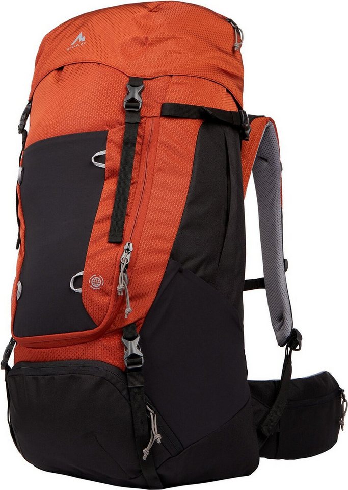 McKINLEY Trekkingrucksack Make II CT 55+10 Vario Trekkingrucksack orange/schwarz von McKINLEY