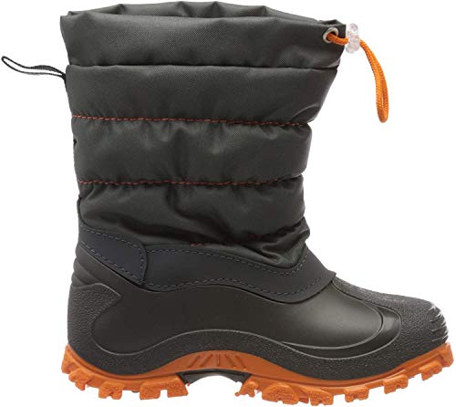 McKINLEY Unisex-Kinder Après-Stiefel Jules Schneestiefel, Grau (Grey Dark/Orange 903), 21 EU von McKINLEY