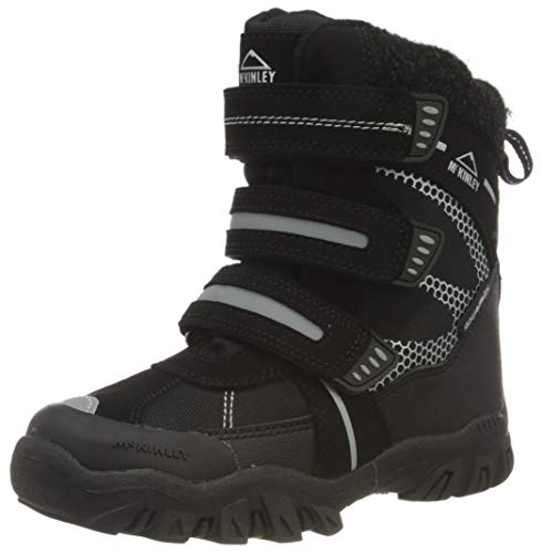 McKINLEY Unisex-Kinder Drake II AQX Jr Trekking-& Wanderstiefel, Schwarz (Schwarz 050), 34 EU von McKINLEY