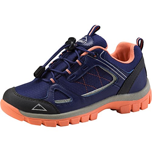 McKINLEY Unisex-Kinder Maine Aquabase Trekking-& Wanderhalbschuhe, Blau (Navy Dark/Red Light 906) von Mc Kinley