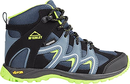 McKINLEY Unisex-Kinder Montijo Mid AQX Jr. Trekking-& Wanderstiefel, Blau (Blue Petrol/Black 900), 32 EU von McKINLEY