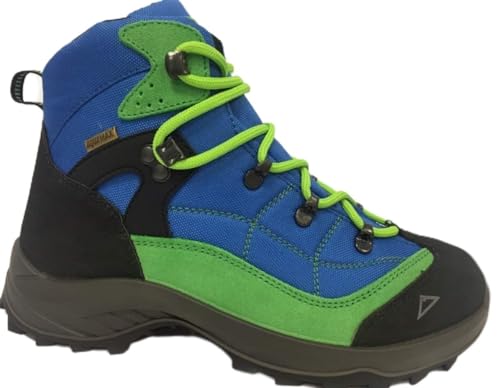 McKINLEY Unisex-Kinder Multifunktionsschuh Eifel AQX Jr. Trekking-& Wanderstiefel, Blau (Blue Royal/Green/Bla 900), 27 EU von Mc Kinley