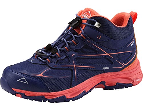 McKINLEY Unisex-Kinder Multifunktionsschuh Evosome MID AQX Jr. Trekking-& Wanderstiefel, Blau (Navy Dark/Red Light 905), 29 EU von McKINLEY