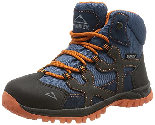 McKINLEY Unisex-Kinder Santiago Pro Aquamax Trekking-& Wanderstiefel, Grau (Anthracite/Blue Raya 904), 25 EU von McKINLEY