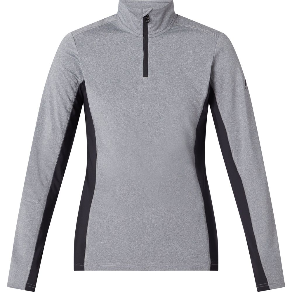 McKinley Damen Funktionsshirt Hero II melange black night 44 von McKinley