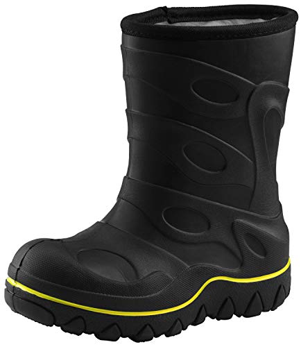 McKinley Unisex Kinder Nederdel Gummistiefel, Schwarz, 24 EU von McKinley