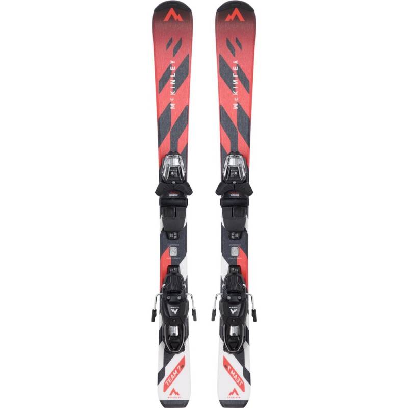 McKinley Kinder Skiset Team 7 I JT + Bindung red-black-night-whit 130 cm von McKinley