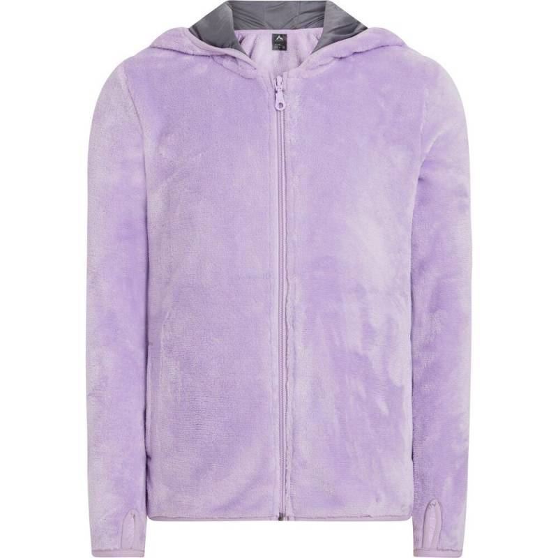 McKinley Kinder Fleecejacke Daisy G lilac black night 140 von McKinley