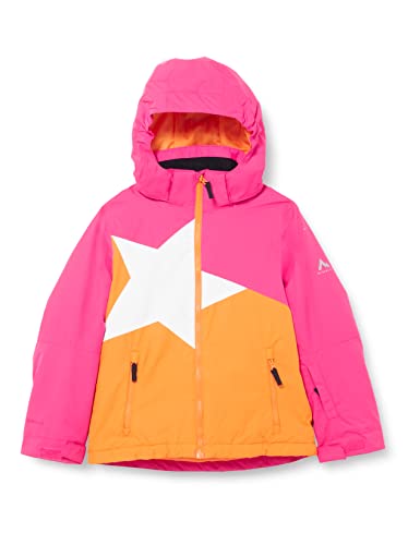 McKinley Unisex Hadlyn Skijacke, Pink/Orange, 140 von McKinley