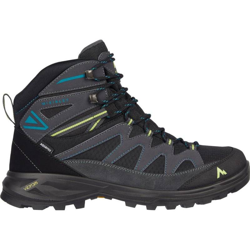 McKinley Vulcanus Mid AQX Herren Wanderschuh anthracite/blue petrol 47 von McKinley
