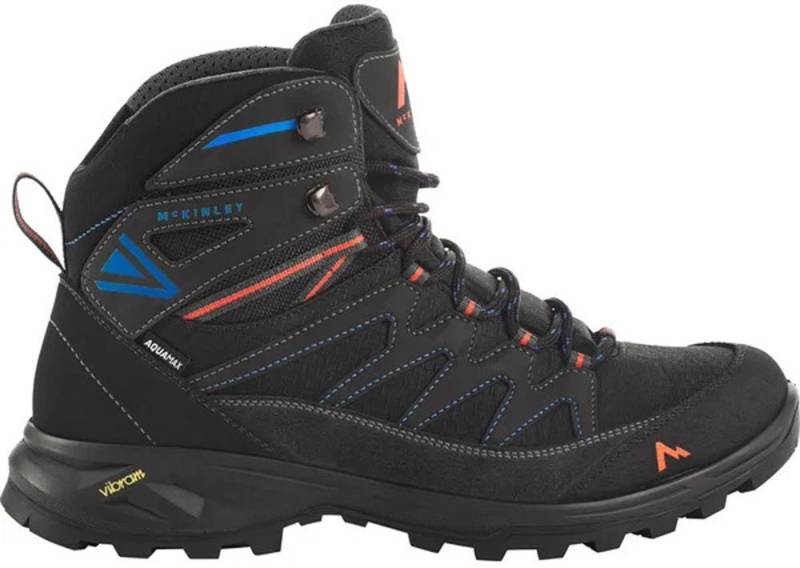 McKinley Vulcanus Mid AQX Herren Wanderschuh anthracite/blueroyale 43 von McKinley