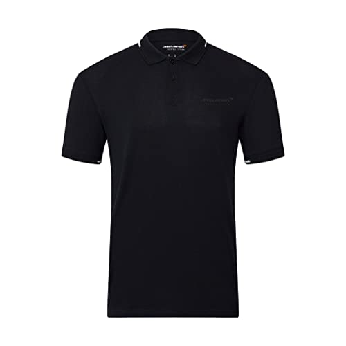 McLaren F1 Herren Core Essentials Small Logo Poloshirt, Schwarz, Mittel McLaren F1 Herren Core Essentials Small Logo Poloshirt, Schwarz, Mittel von McLaren